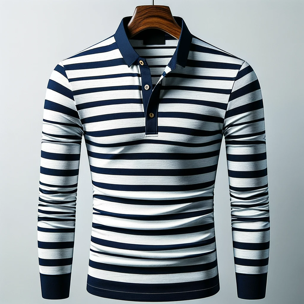 Men's Long Sleeve Striped Polo: The Ultimate Style Guide