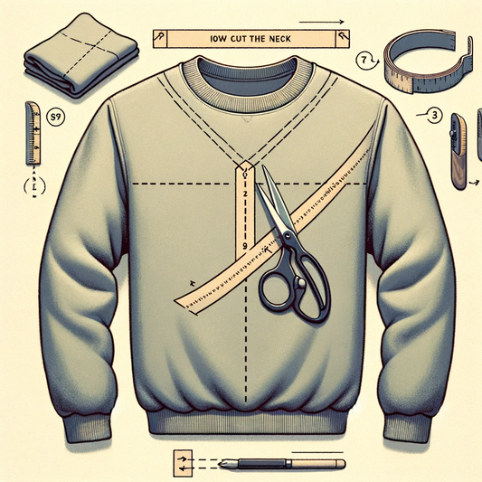 How to Cut a Sweatshirt Neck: A Step-by-Step Guide