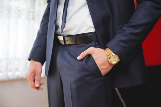 Do You Have to Wear a Belt with a Suit? - Maves Apparel