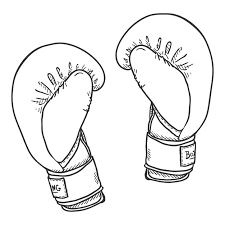 How to draw a boxing gloves - Maves Apparel