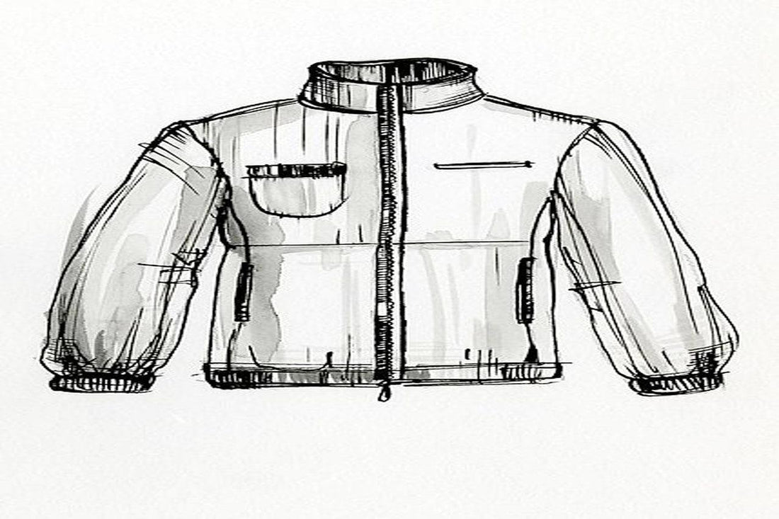 How to draw a jacket - Maves Apparel