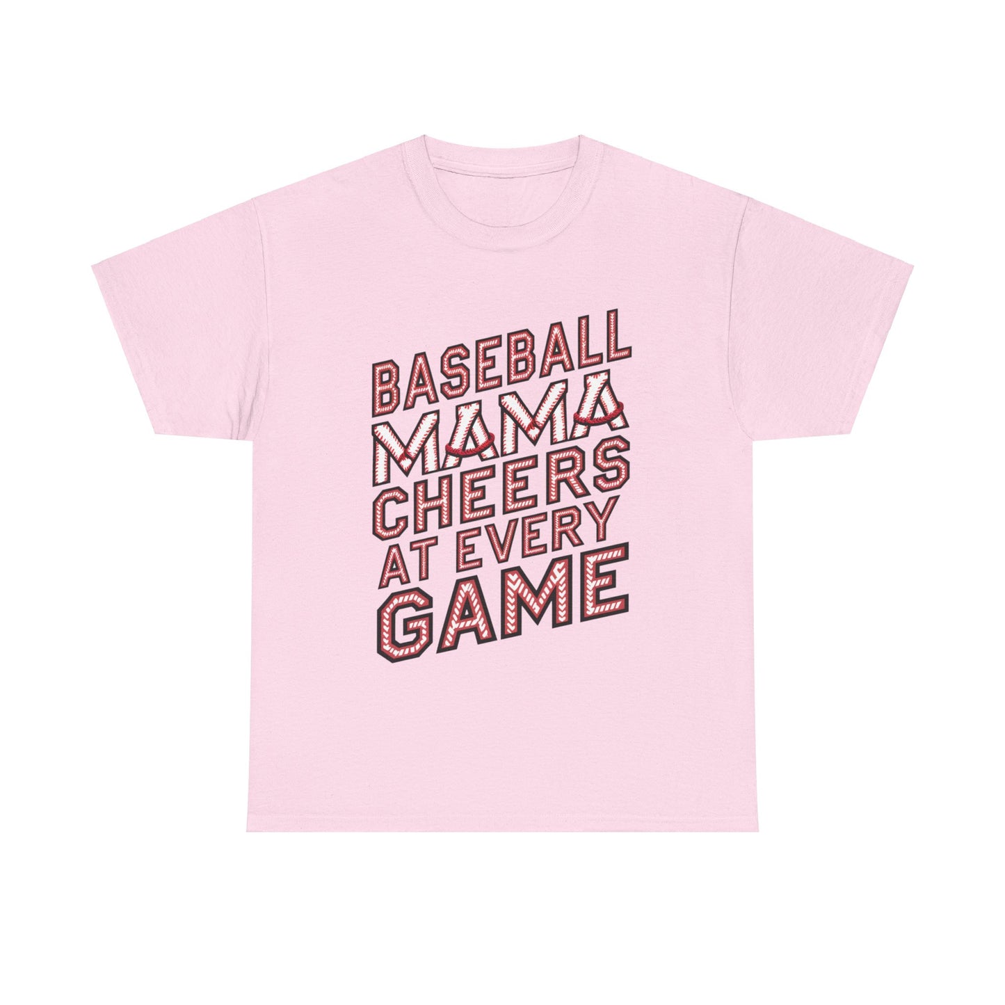Baseball Mom Shirt | Mother Cheers At Every Game