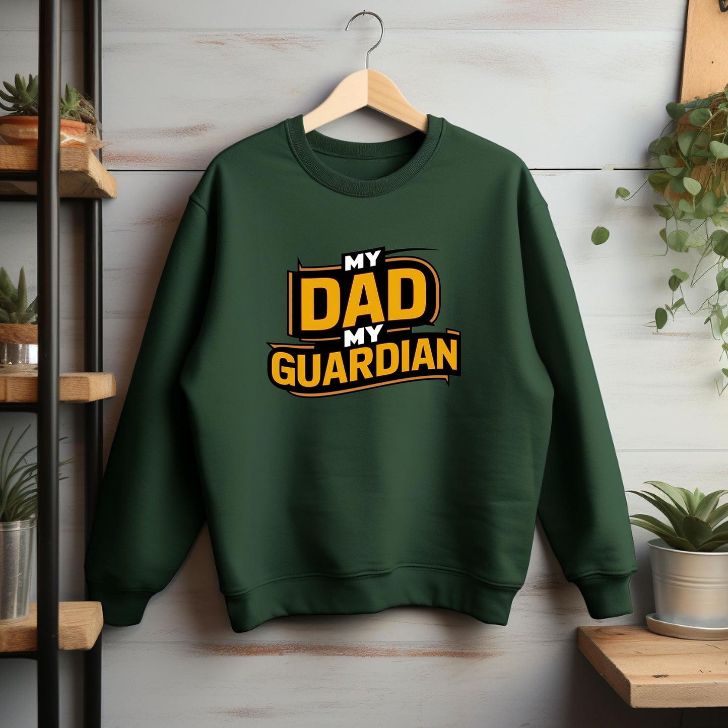 Guardian Dad Forest Green Sweatshirt