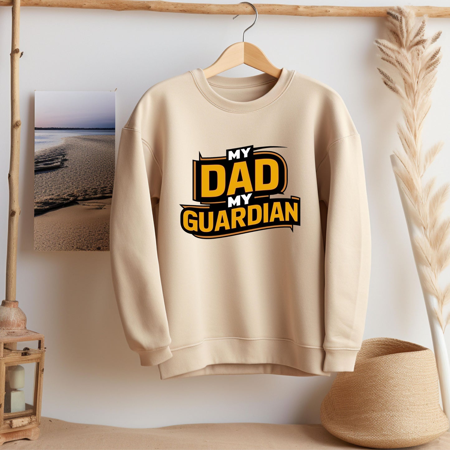 Guardian Dad Sand Sweatshirt