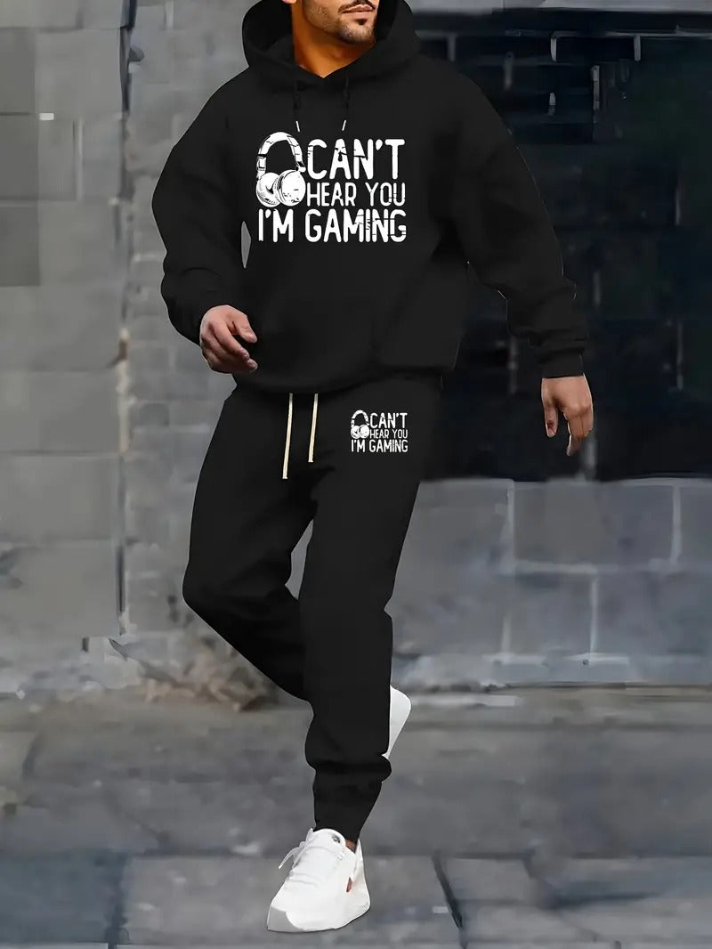 Men's Gaming Hoodie Tracksuit