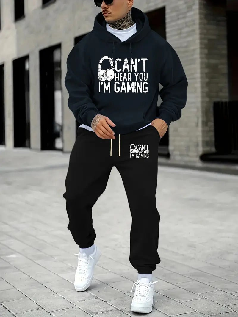 Men's Gaming Hoodie Tracksuit