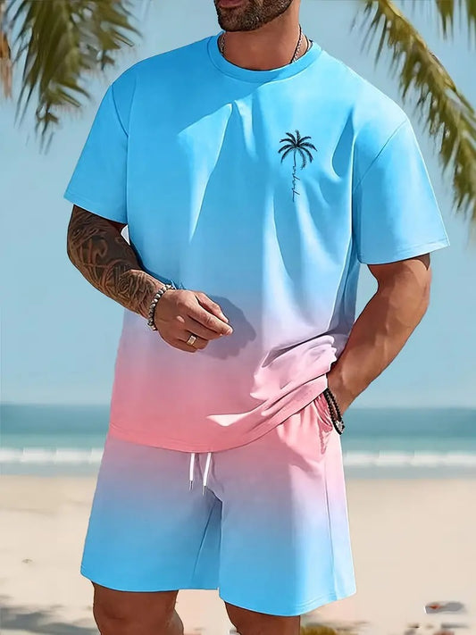 Men's Gradient Summer Outfit