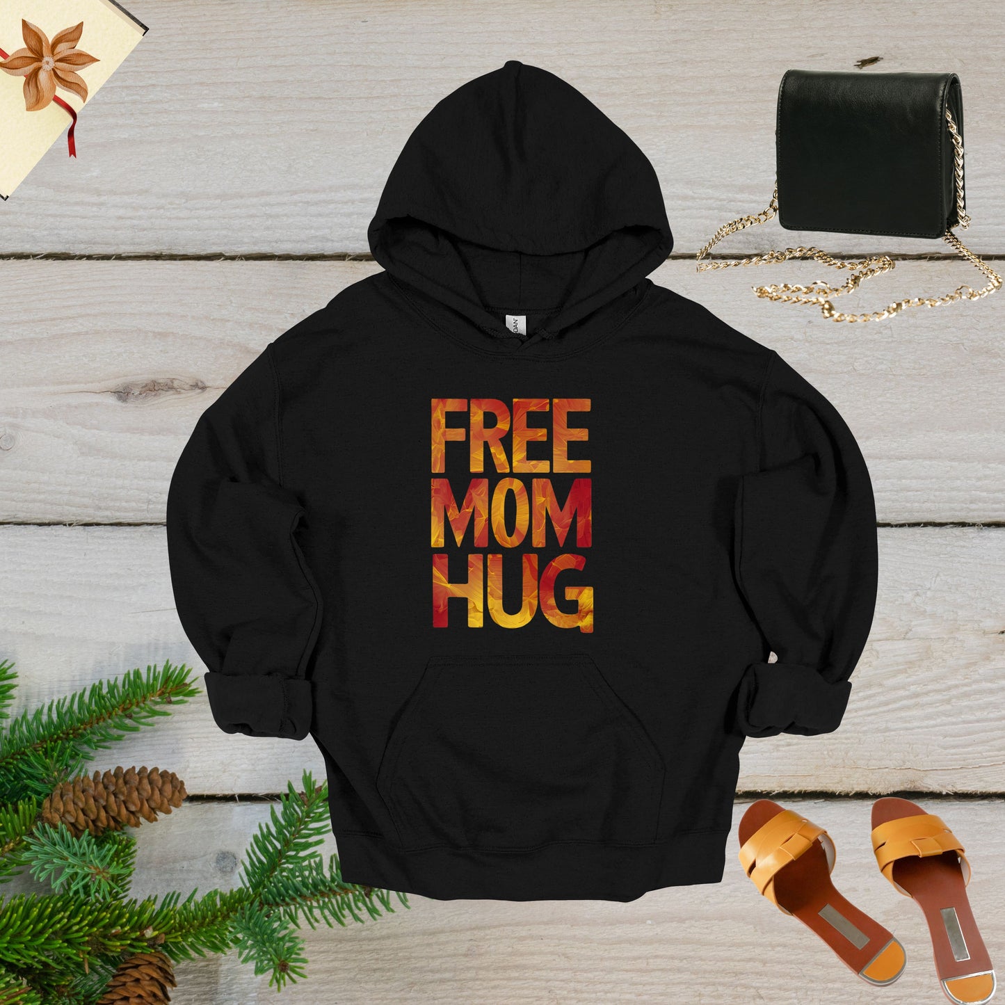 Free Mom Hug Hooded Sweatshirt