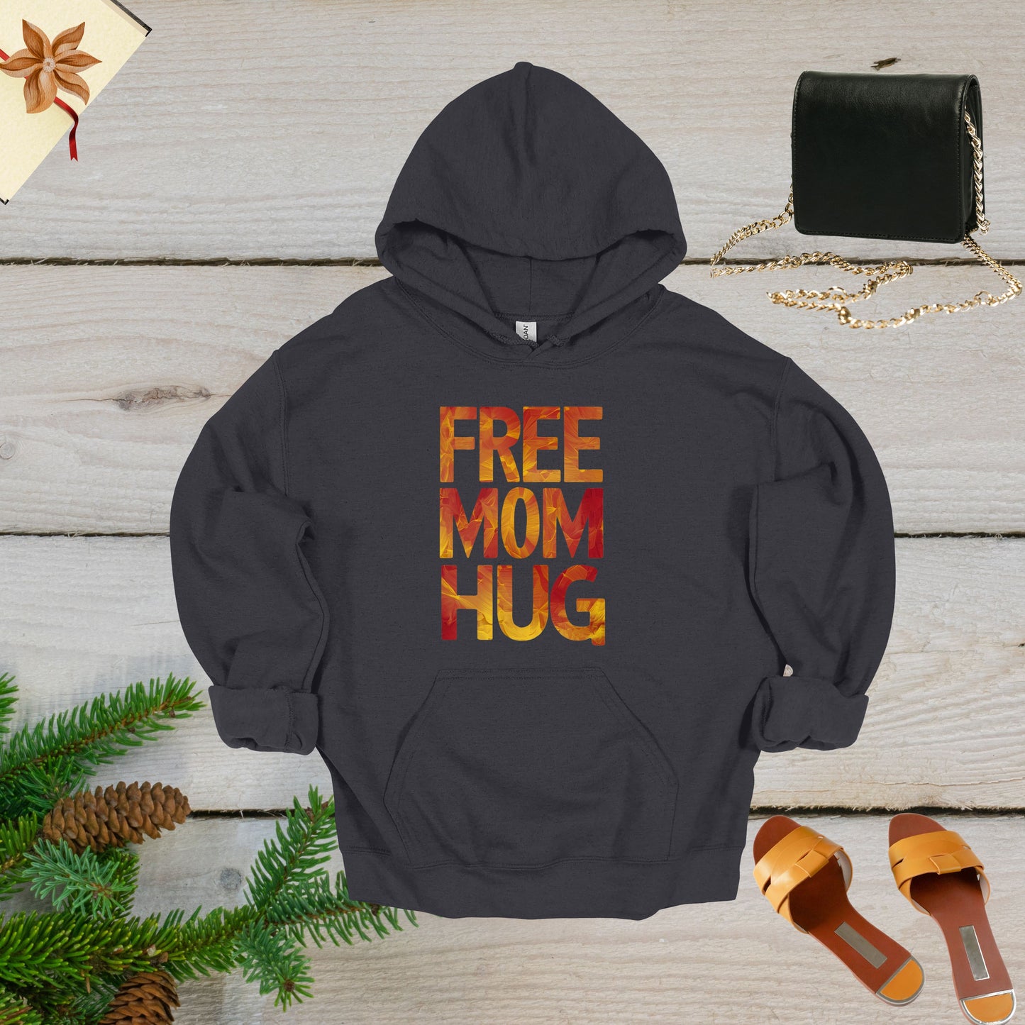 Free Mom Hug Hooded Sweatshirt