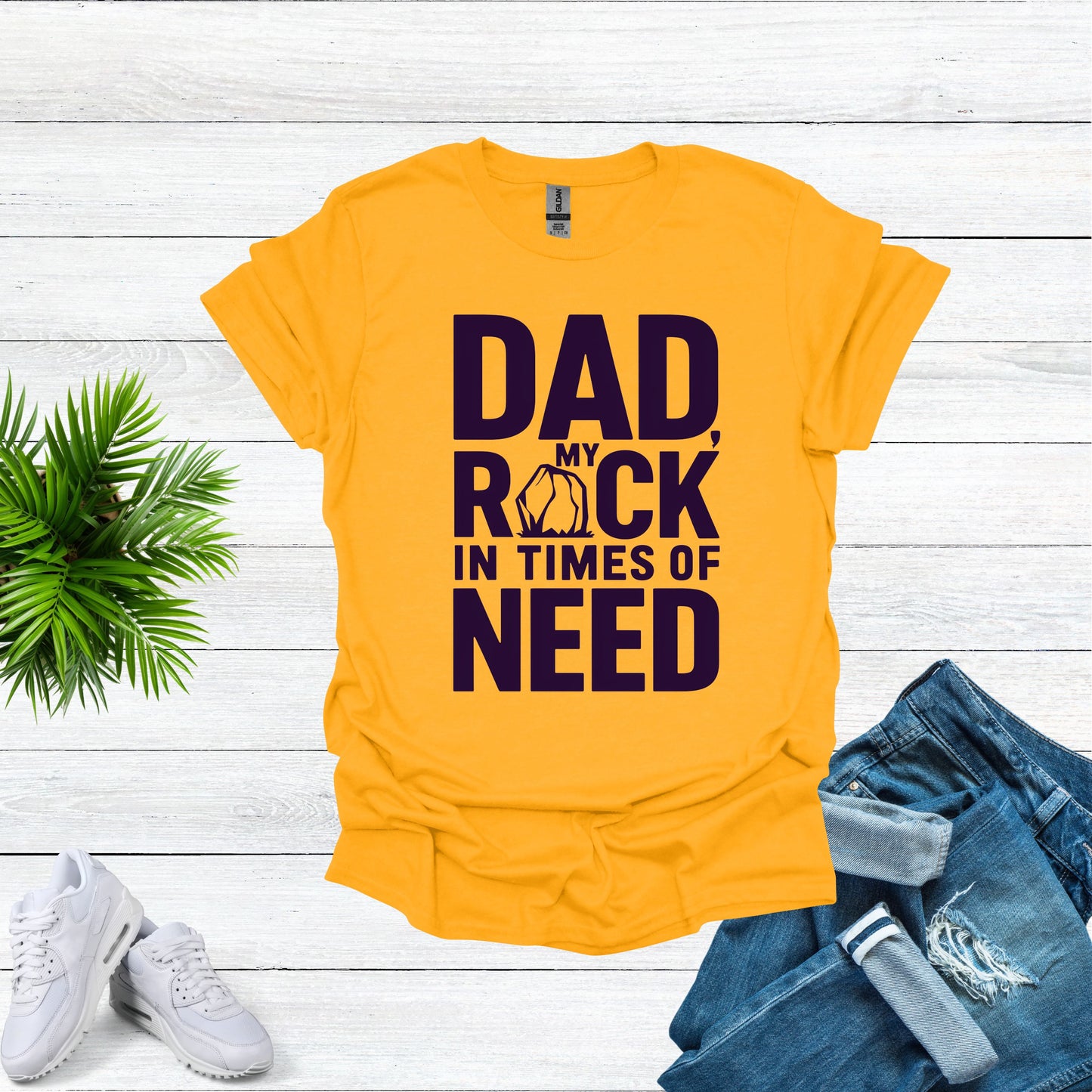 Son Dad Gold Shirt | Strong Father Child Relation
