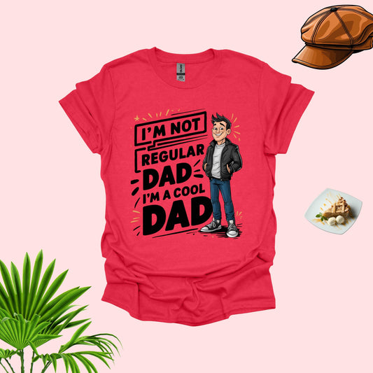 Best Dad Ever Heather Red Shirt | Enjoy Time with Your Father