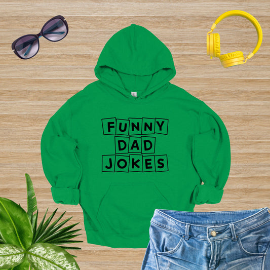 Funny Dad Irish Green Hoodie | Enjoy Dad Joked