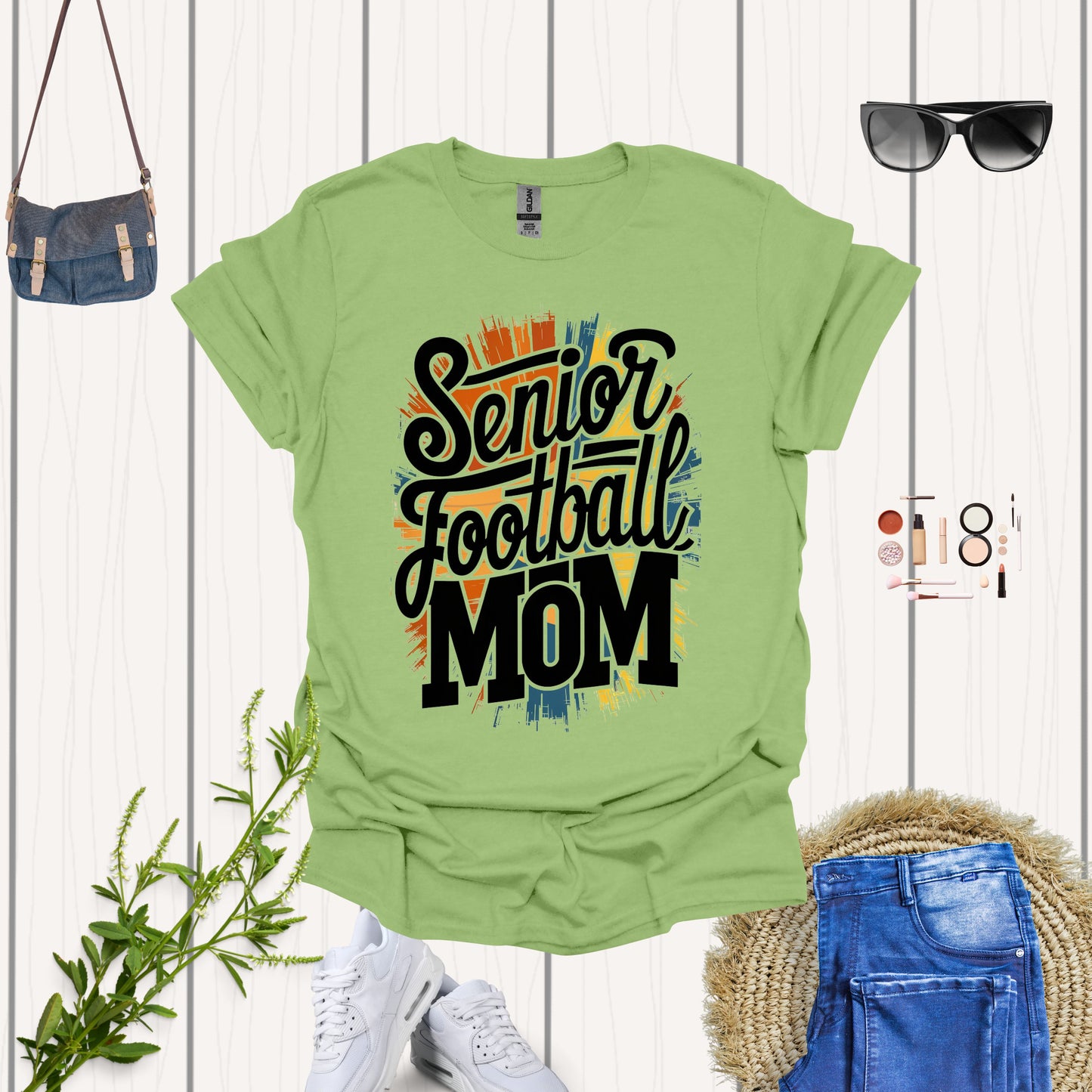 Senior Football Mom Kiwi Shirt