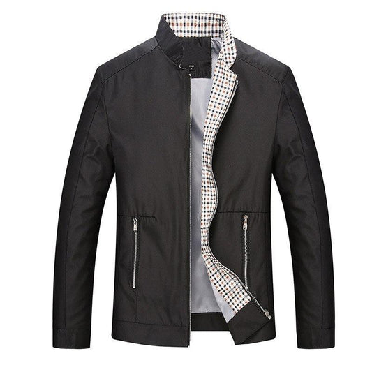Leisure business men jacket zipper coat - Maves Apparel
