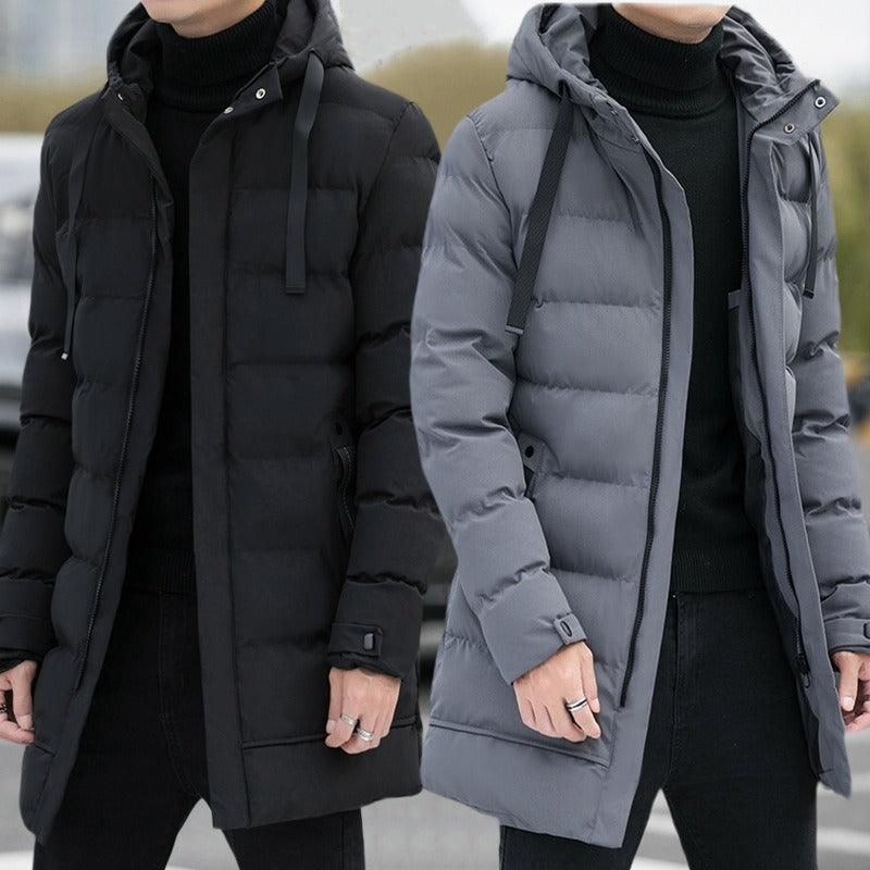 Men's Hooded Cotton Jacket Winter - Maves Apparel