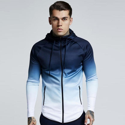 Men's Hooded Running Jacket - Maves Apparel