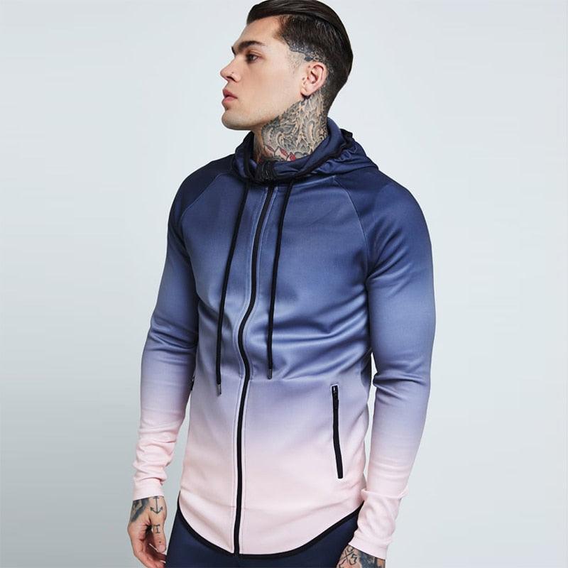 Men's Hooded Running Jacket - Maves Apparel