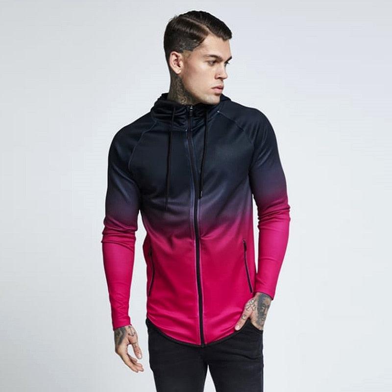 Men's Hooded Running Jacket - Maves Apparel