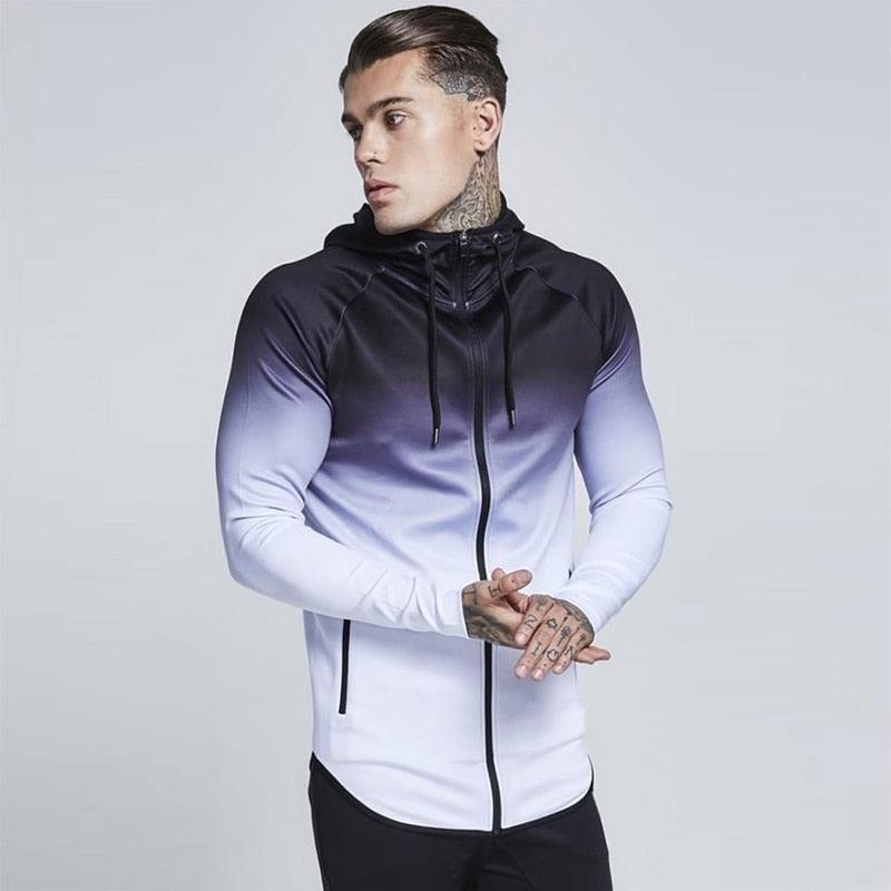 Men's Hooded Running Jacket - Maves Apparel