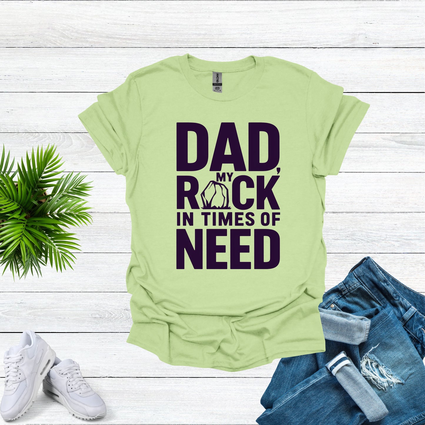Son Dad Pistachio Shirt | Strong Father Child Relation