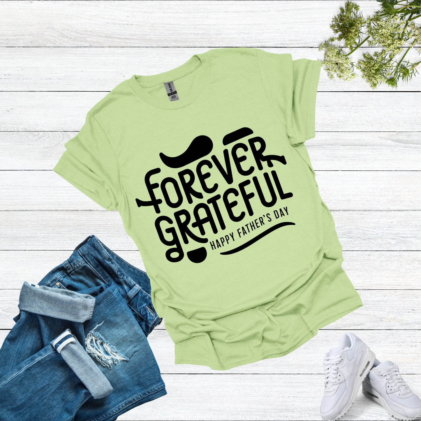 Grateful Dad Pistachio Shirt | Father Day Shirt