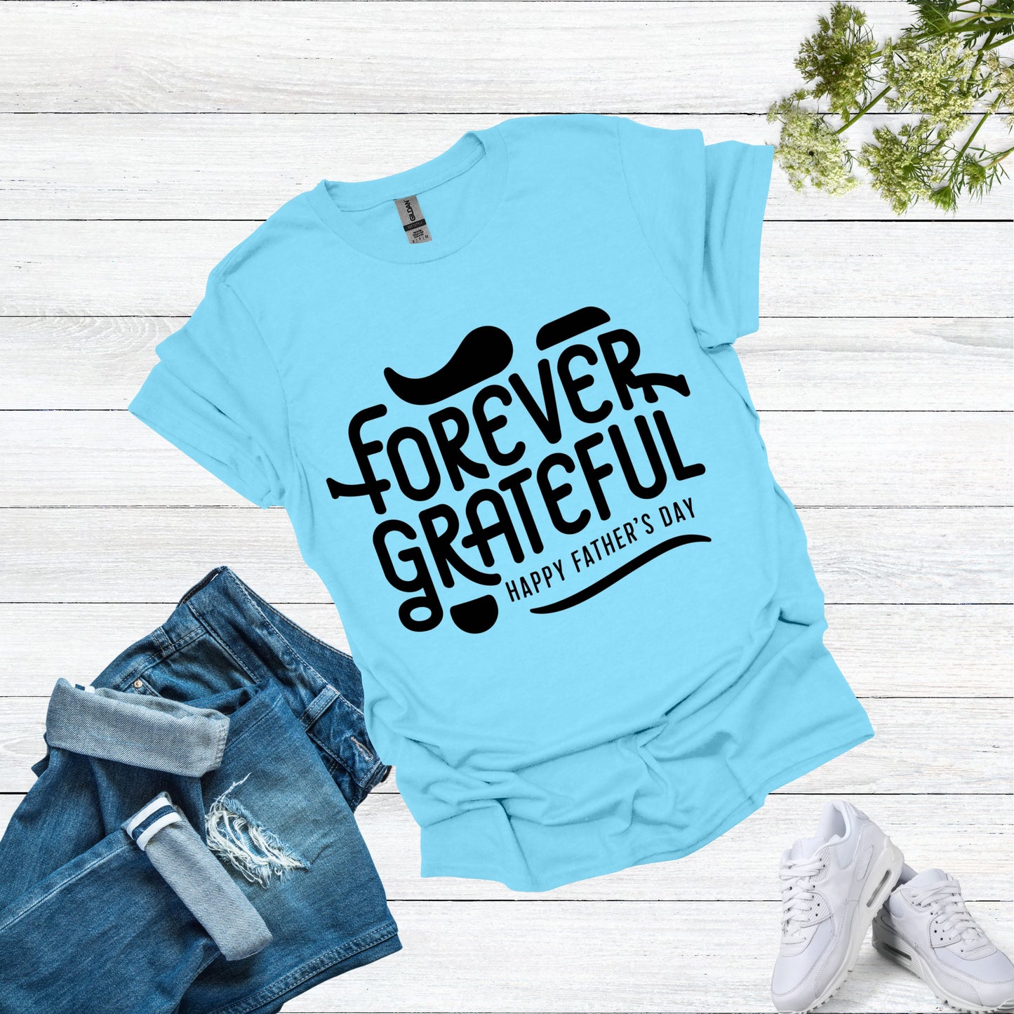 Grateful Dad Sky Shirt | Father Day Shirt