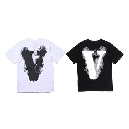 Vlone No Smoking 19SS New Loose Fashion Brand Short Sleeve T-shirt - Maves Apparel