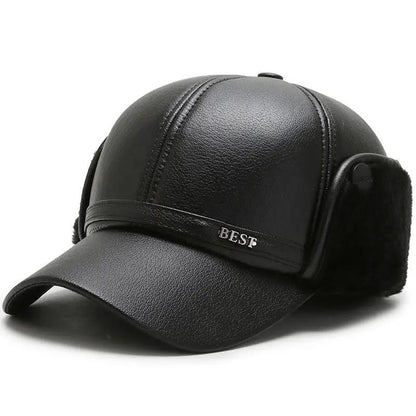 Elderly Thickened Cap With Velvet Ear Protection - Maves Apparel