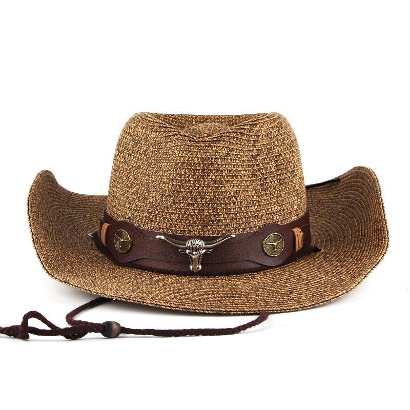 Men's Western Straw Cowboy Hat - Maves Apparel
