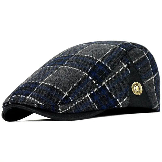 Men's Woolen Beret Hat - Classic, Stylish, and Warm - Maves Apparel